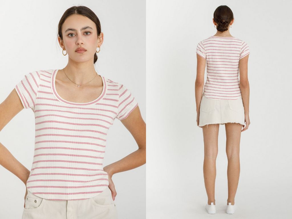 19459 / PINK STRIPE