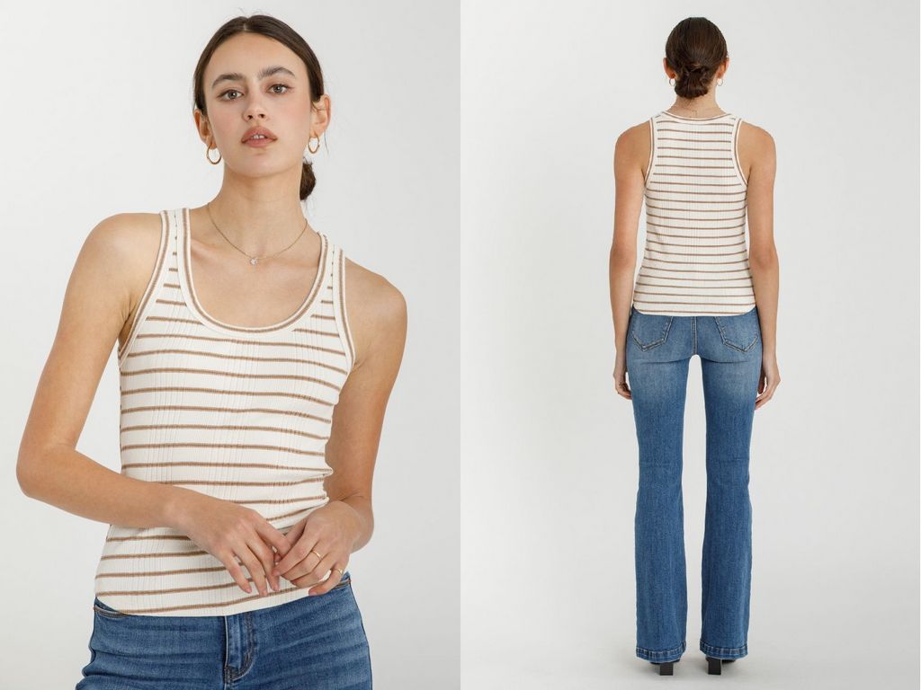 19460 / MOCHA STRIPE