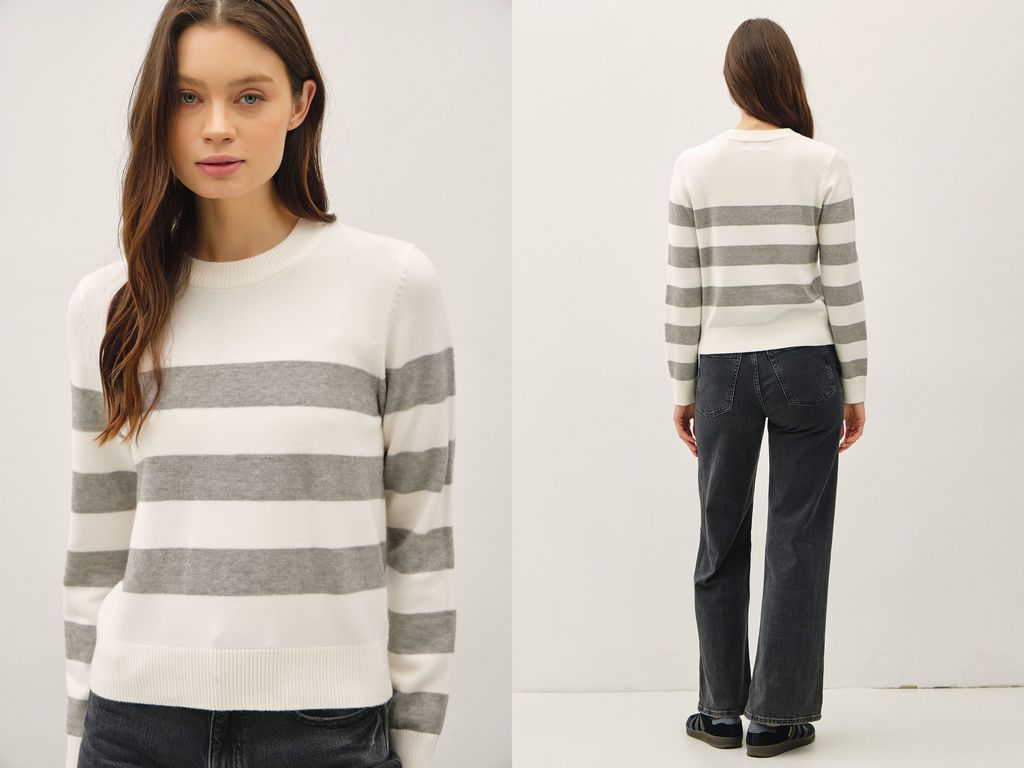 63875 / IVORY/H.GREY