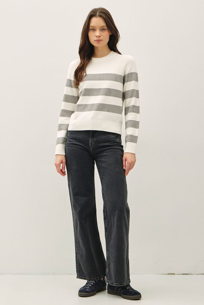 63875 / IVORY/H.GREY