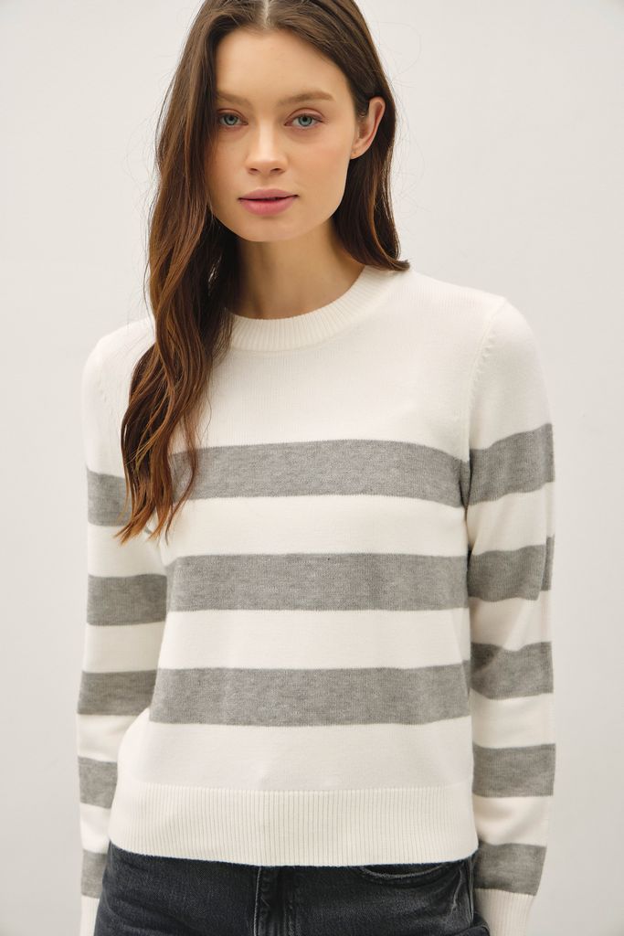 63875 / IVORY/H.GREY