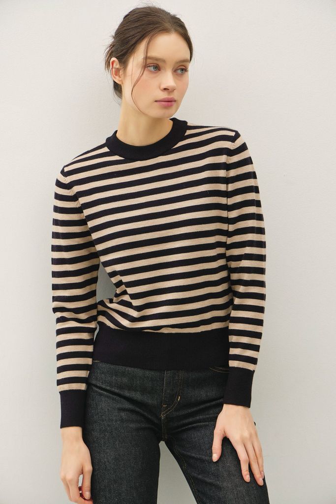 65337 / BLACK/TAUPE